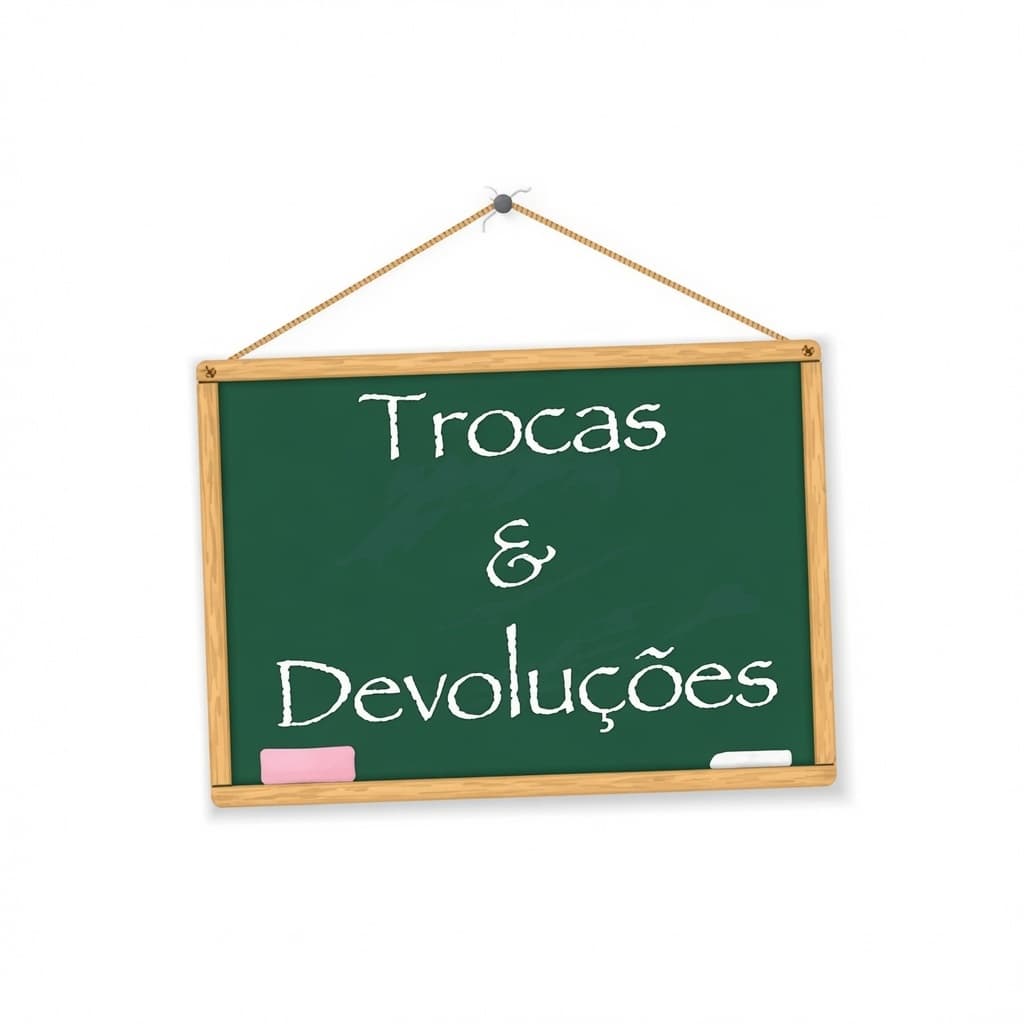 Anuncio Referente a Trocas e Devoluções Acordadas Com Clientes