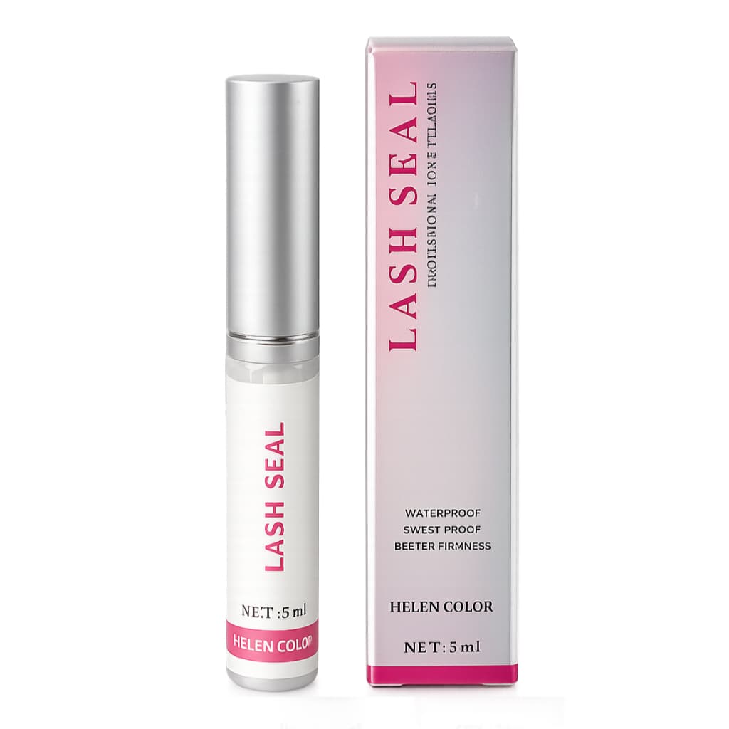 Helen Color Lash Seal Selante para Cílios Profissional 5ml Fixador Pós Alongamento à Prova D’água