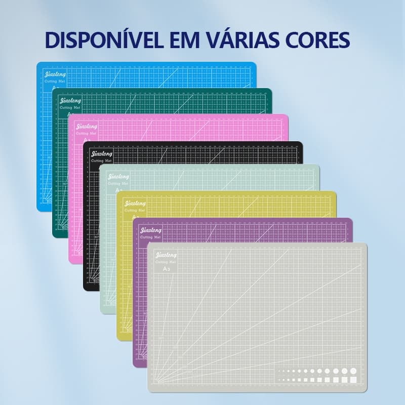 Base Placa de Corte A4 22x30cm Patchwork • Scrapbook • Proteção para Mesa