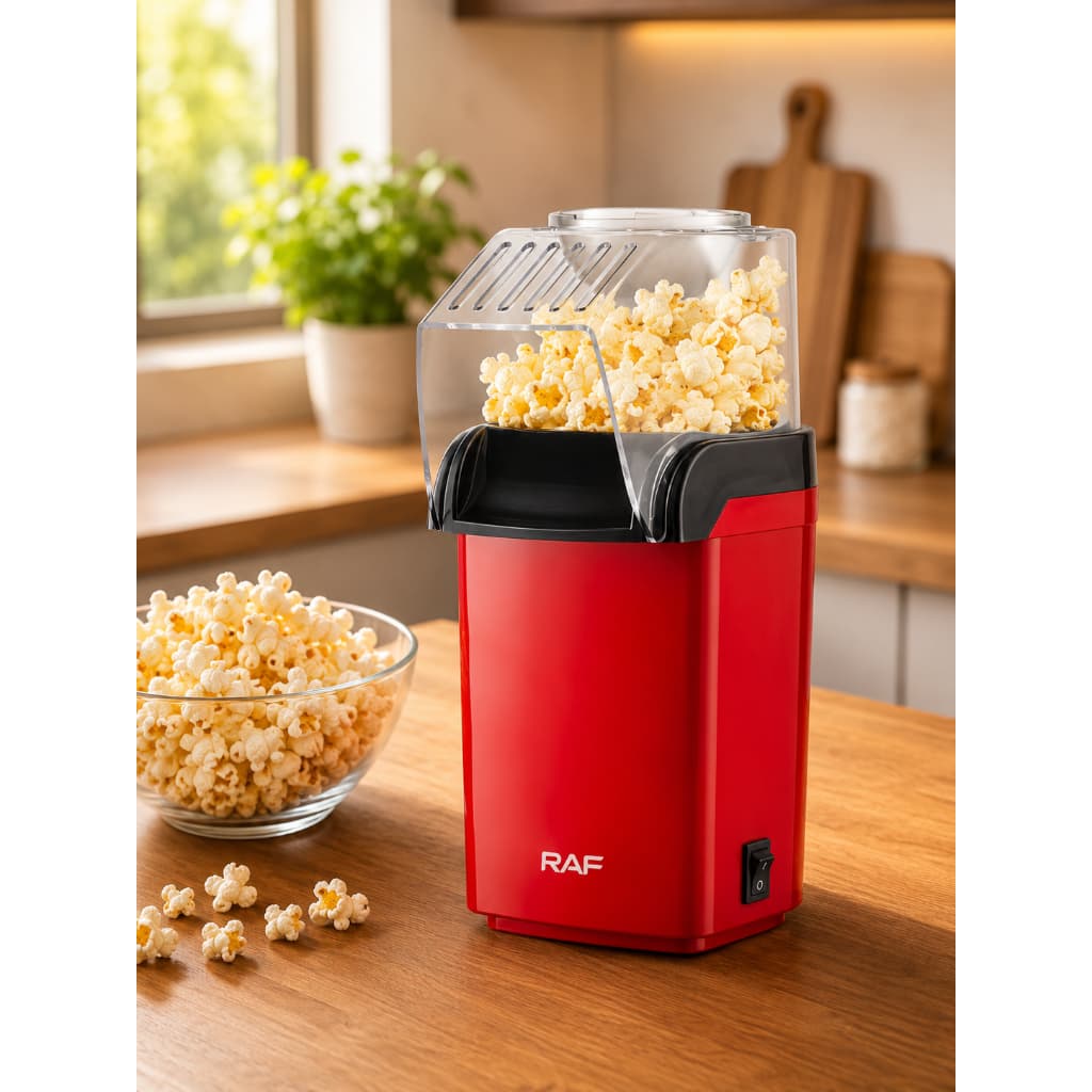 Pipoqueira Elétrica RAF R.9014 1200W Máquina de Pipoca 2 Litros Sem Óleo 220V