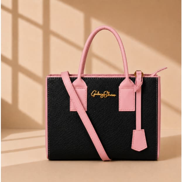 bolsa feminina GS Bicolor Transversal Feminina Tradicional linda**tendencia**