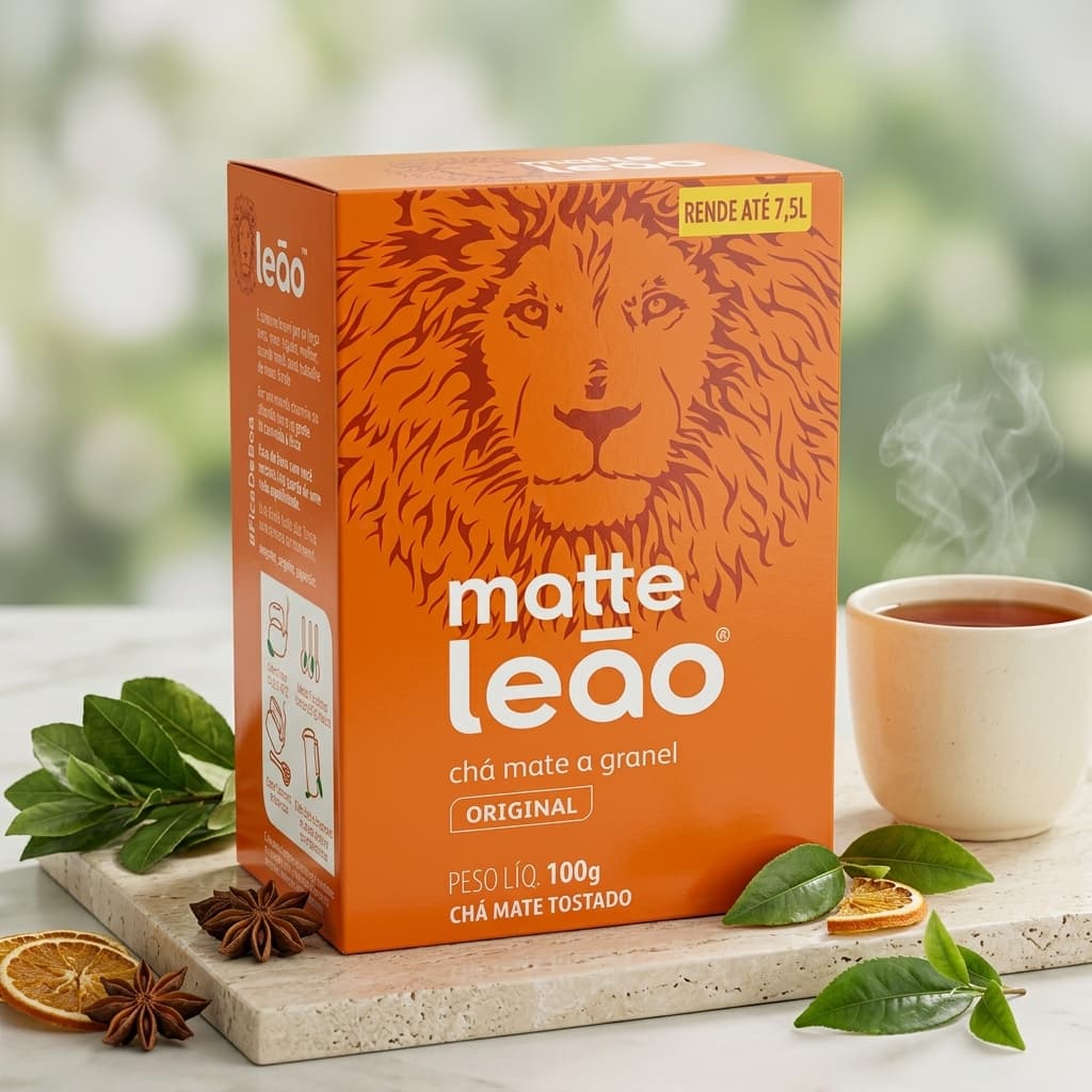 Chá Matte Leão 10x100gr