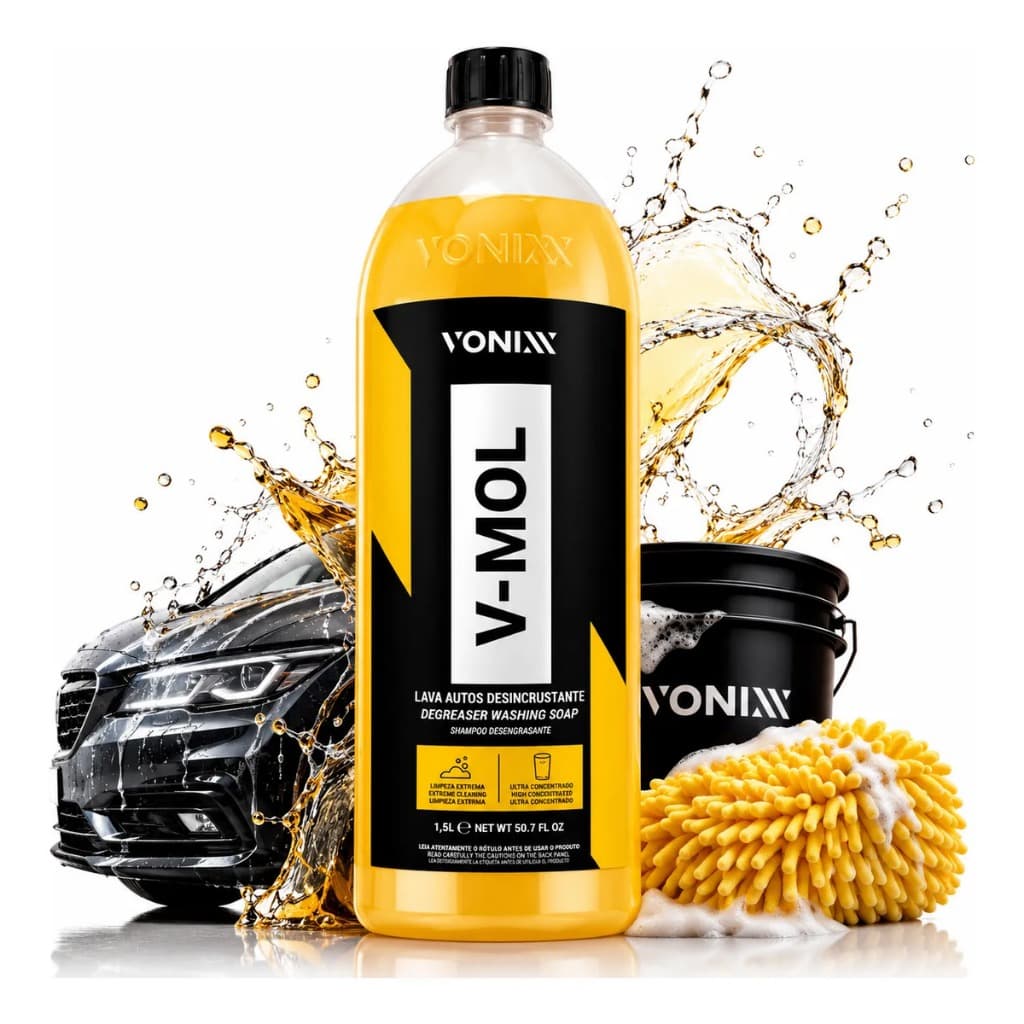 V-mol Vonixx Shampoo Automotivo Lava Autos 1.5l Original