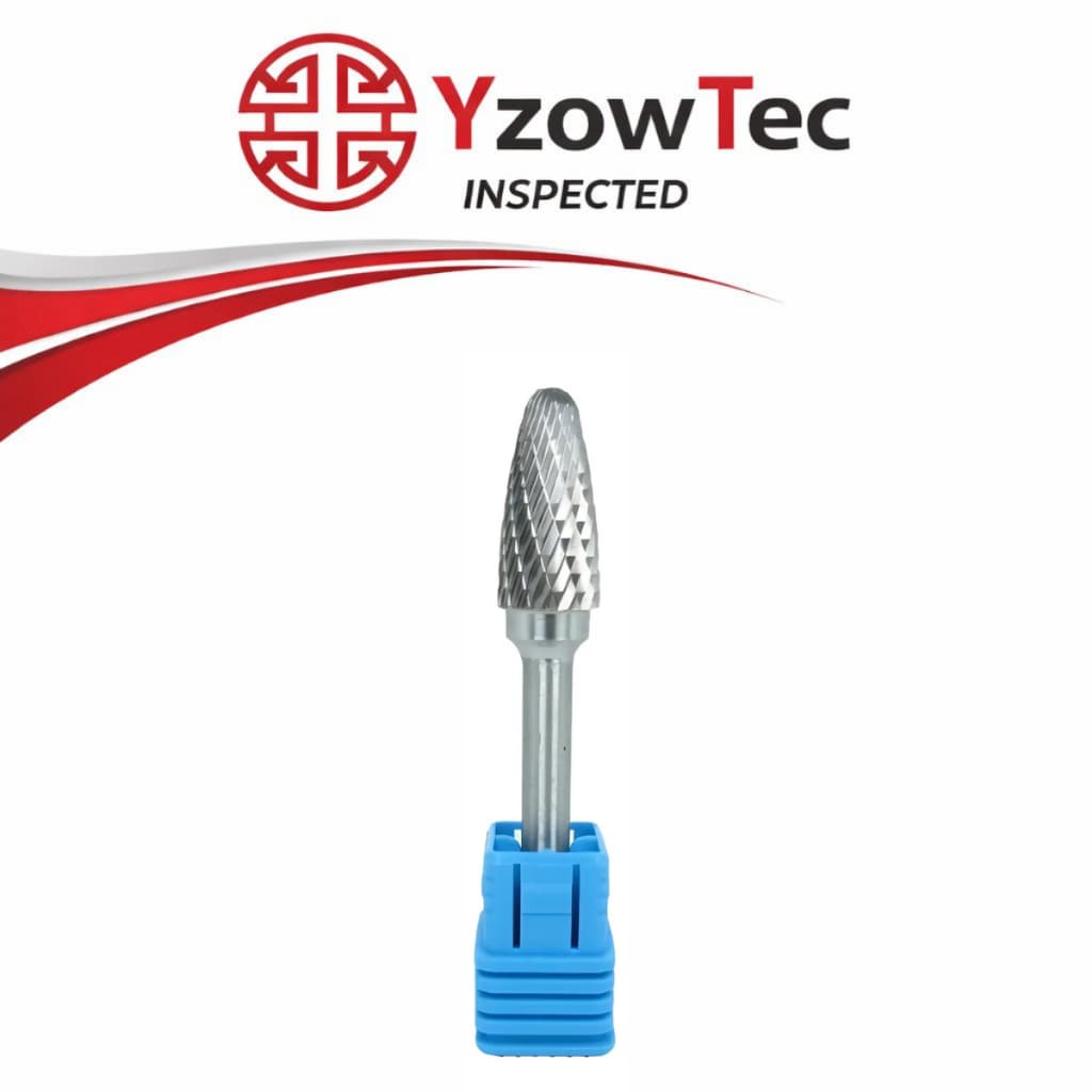 Lima Rotativa Metal Duro 12x25mm Arvore Arredondada Yzowtec