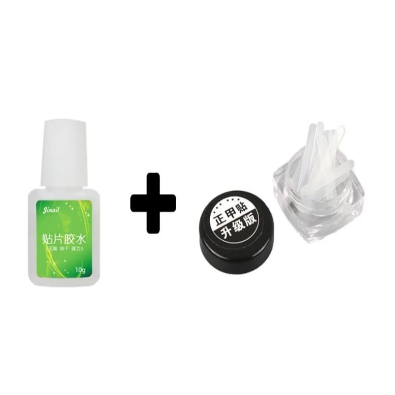 Kit Fibra Órtese Unha Encravada + Cola