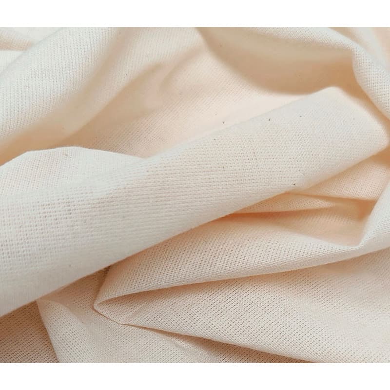 Tecido Algodão Cru 2,50 m x 1,00 m | 145 g/m² | 100% Algodão | bordados artesananos bolsas ecologicas | Corte Único