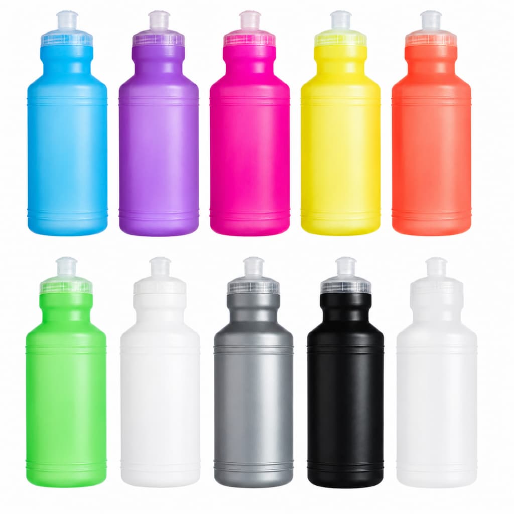 Kit 30 Garrafa Squeeze 500ml Garrafas De Água Para Academia Esporte Escola