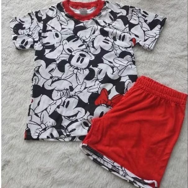 Pijama Infantil em Malha Algodão