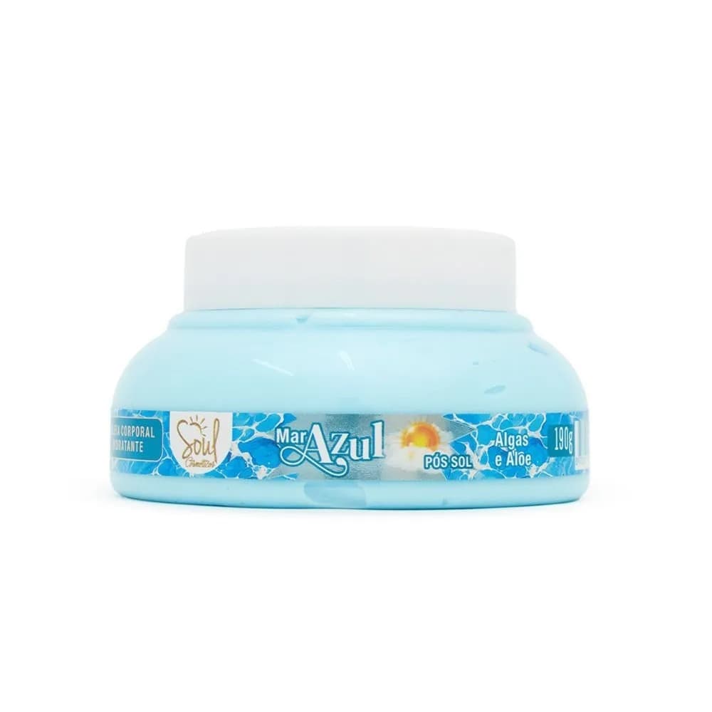 Geleia Corporal Hidratante Mar Azul Soul Cosméticos 190g