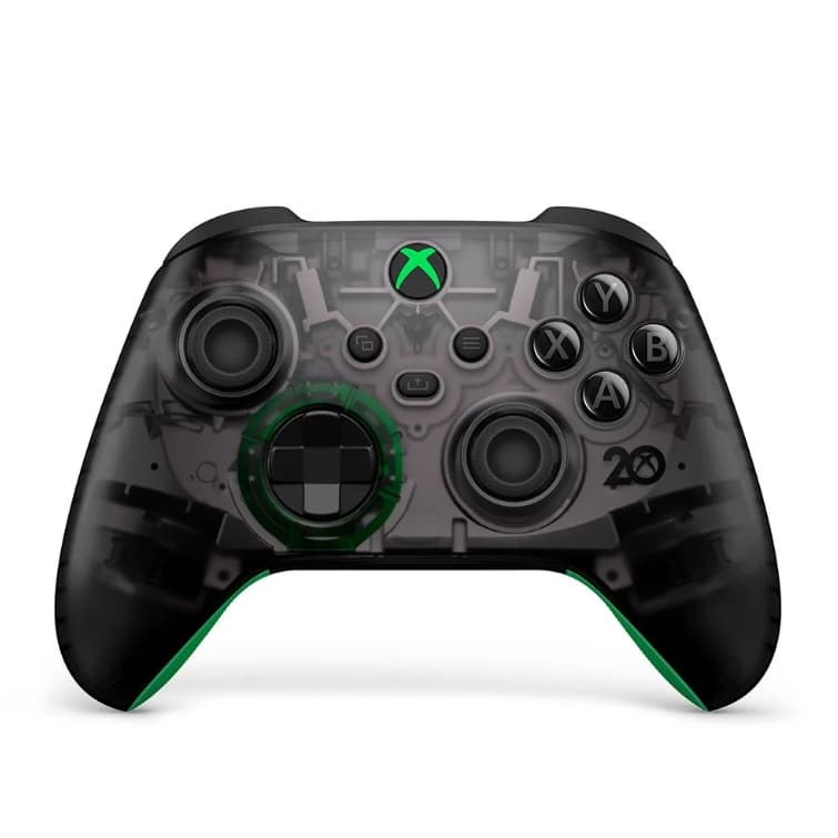 Controle Xbox Sem Fio Edição Especial 20 Anos Original Limitado Para Series X|S, Xbox One E Pc