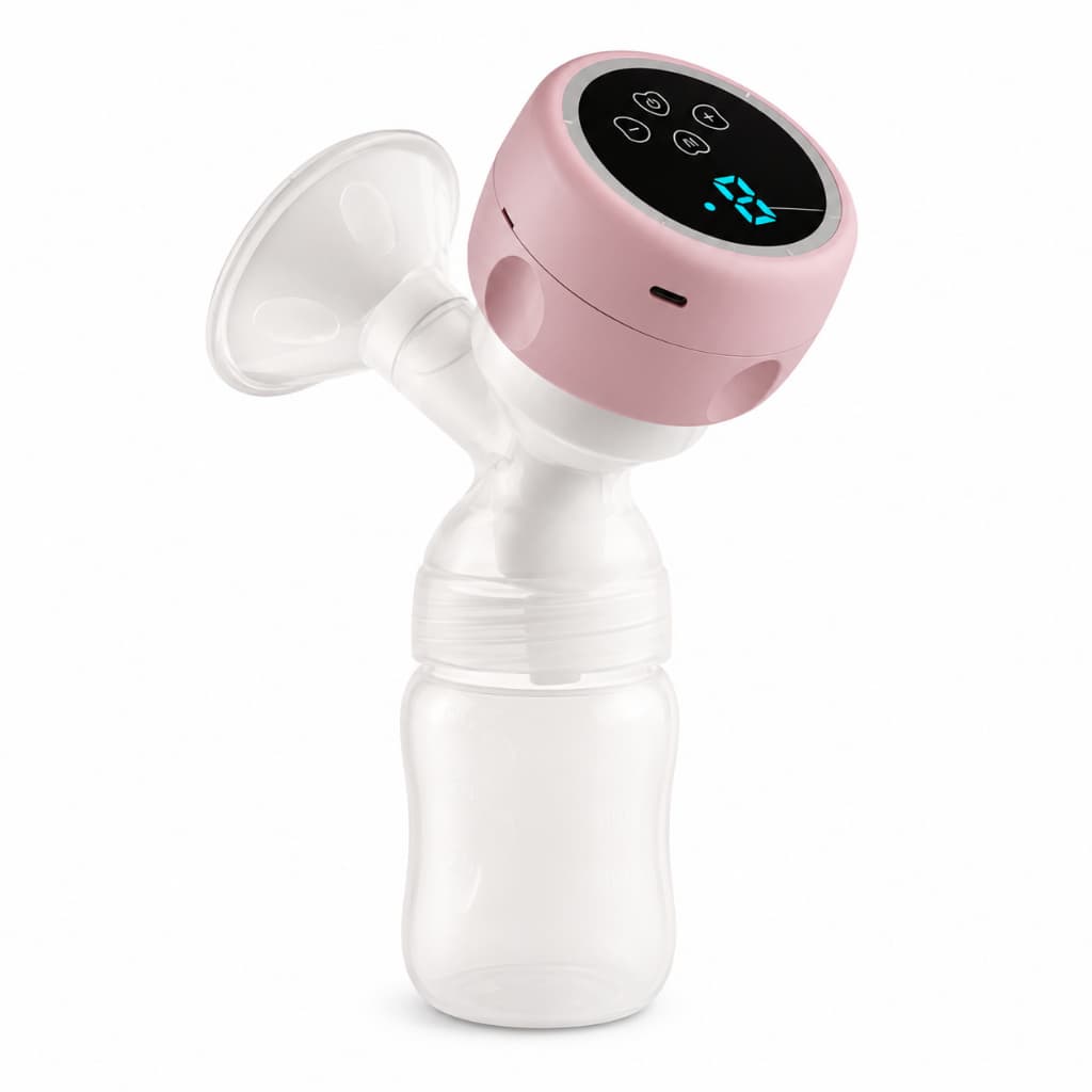 Bomba Tira Leite Elétrica Portátil 3 Modos 9 Níveis USB-C Silenciosa Livre BPA Anvisa Inmetro 180ml