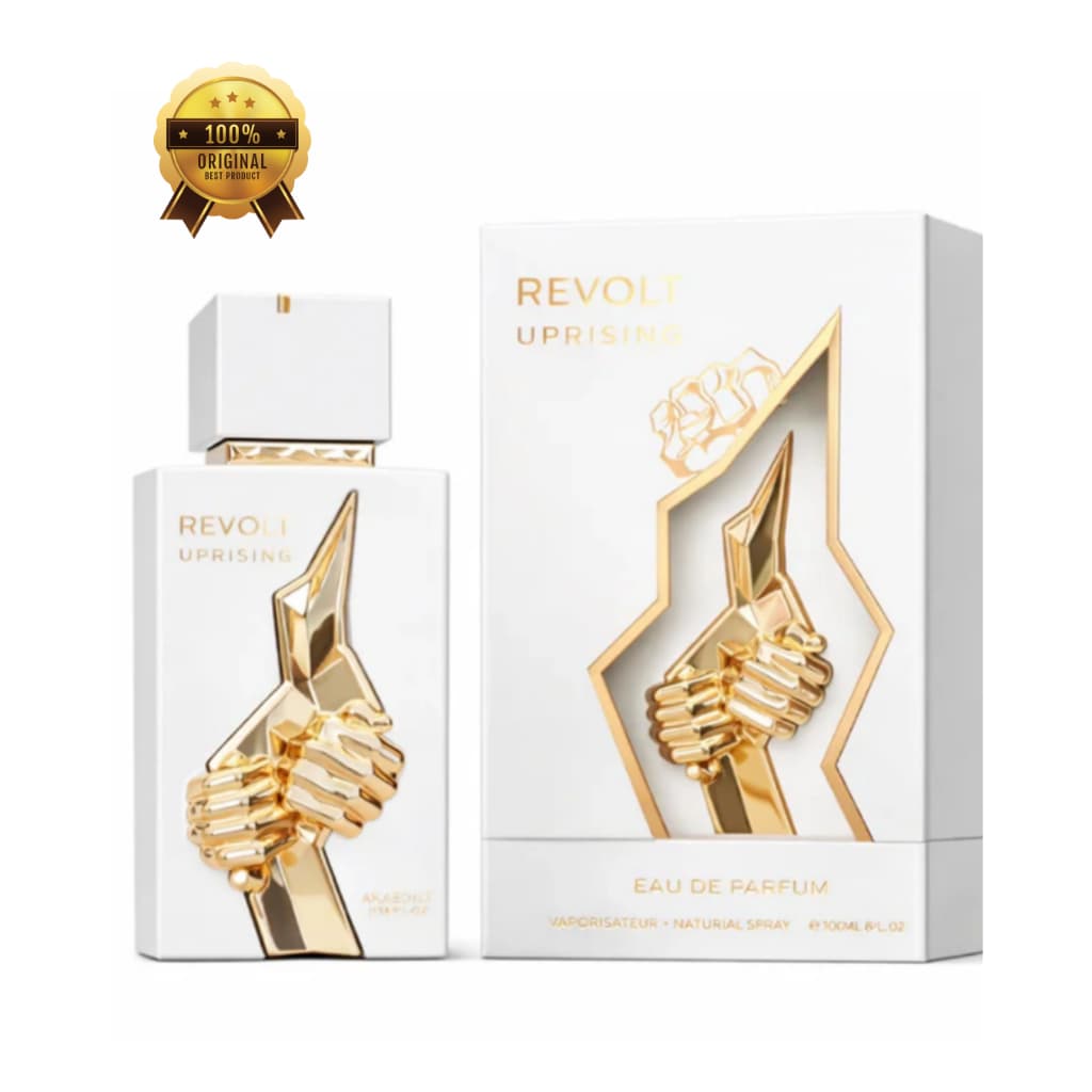 Perfume Revolt Uprising Arabiyat Prestige Eau de Parfum 100ml Original Lacrado Alta Fixação Masculino Enivio Imediato