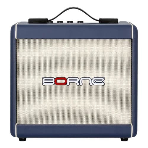 Amplificador Para Guitarra Borne F60 De 15w Transistor Azul-marinho