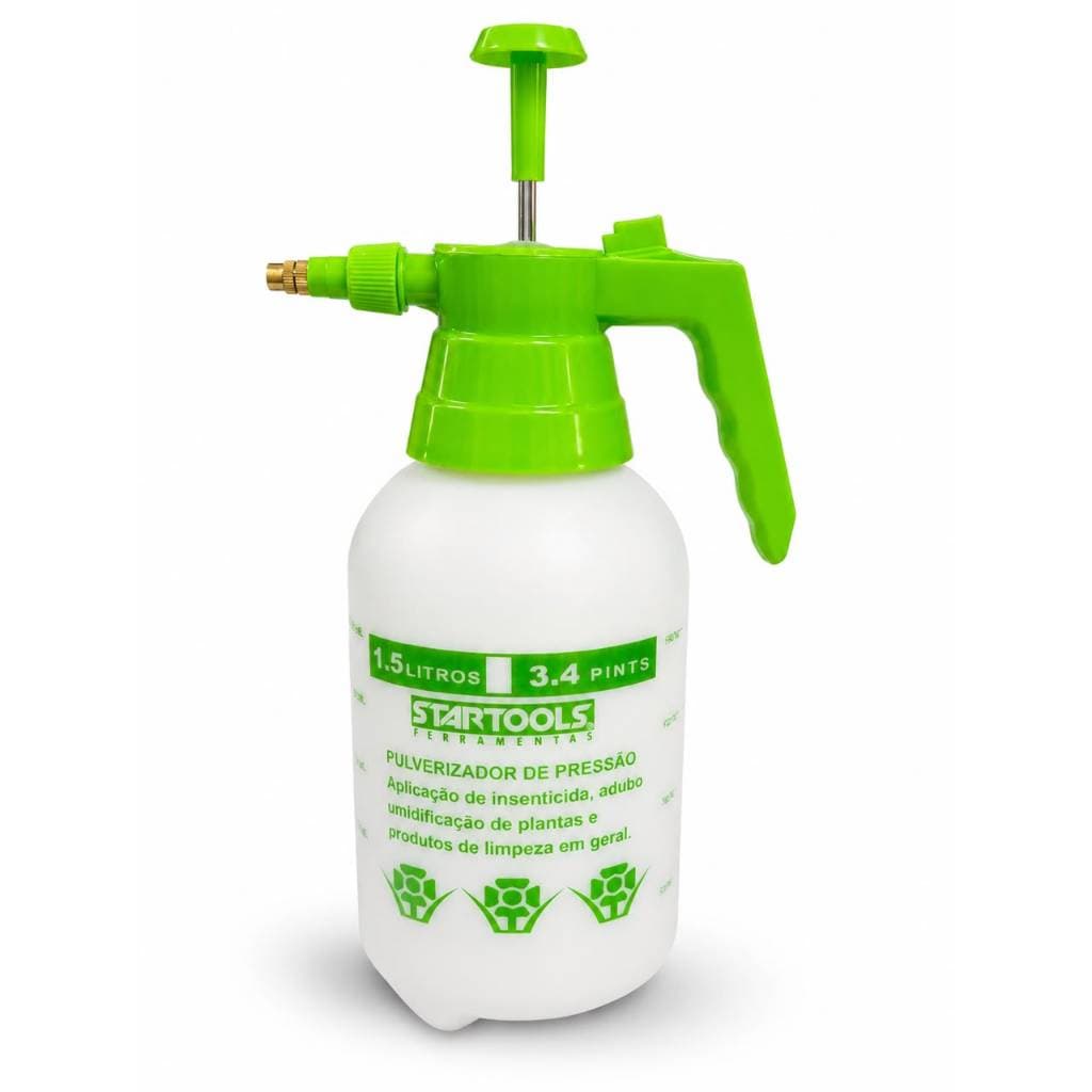 Pulverizador Manual 1,5L com Jato Regulável para Diversas Aplicações