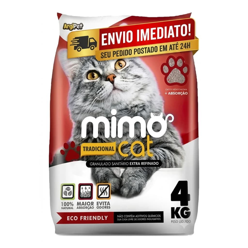 Areia gato Granulado - Mimo Cat