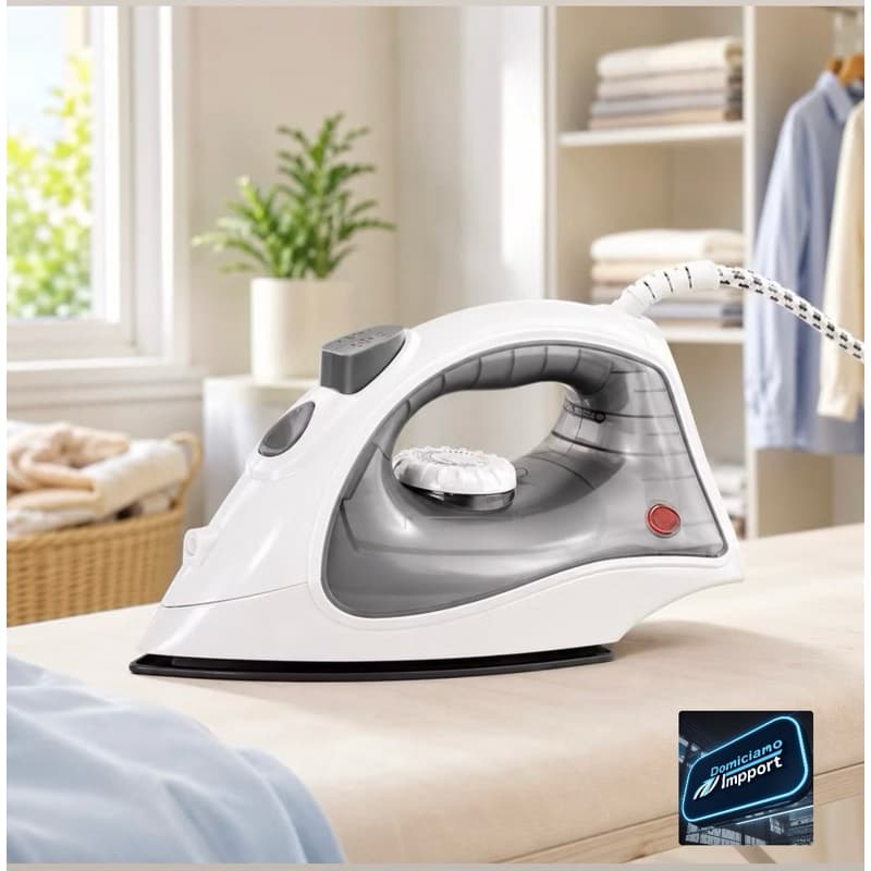 Ferro Elétrico Roupa Vapor e Seco Oásis OIH-5641 Base Resistente Ajuste de Calor Reservatório Água 110V