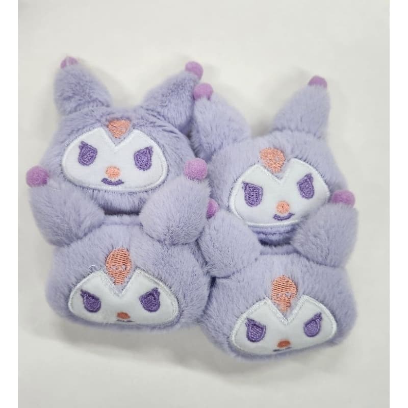 kit aplique pelucia kuromi