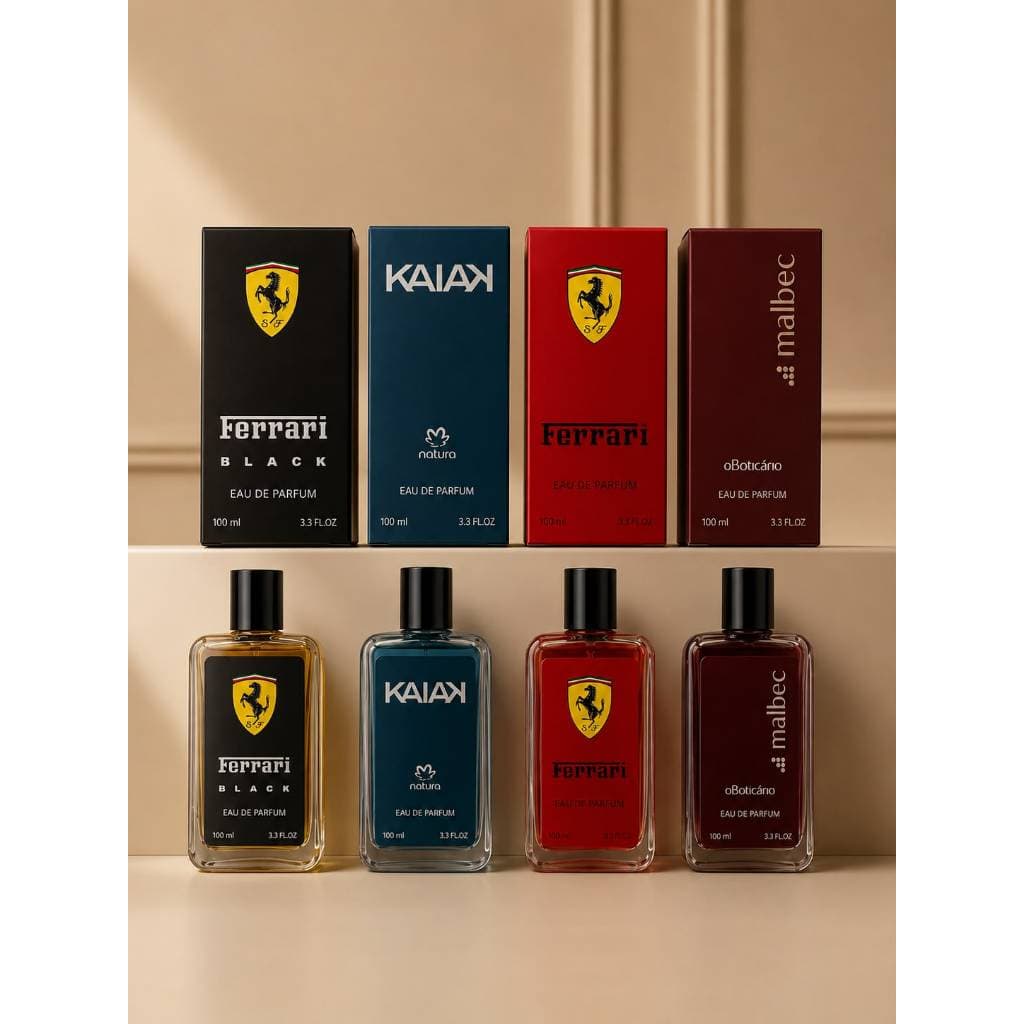 Kit 4 perfumes MASCULINOS 100ml