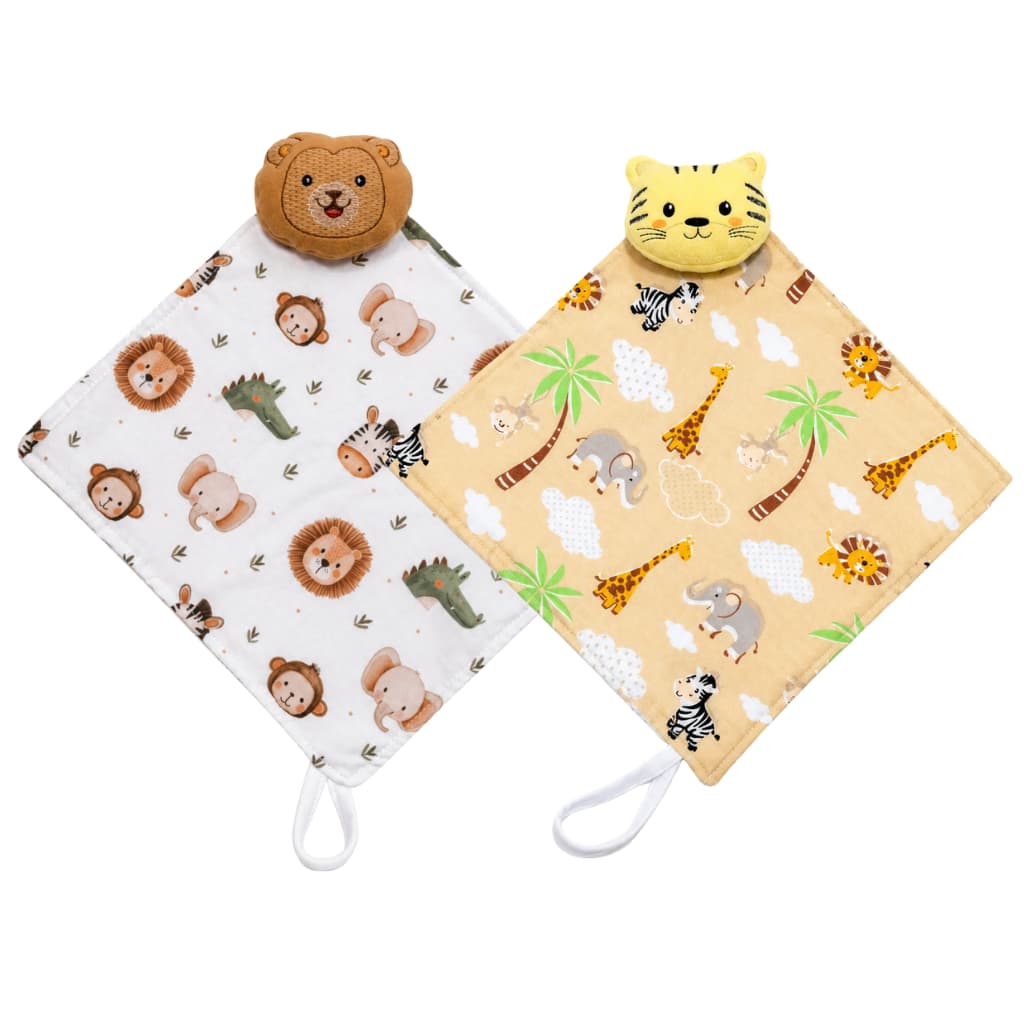 Kit 02 Naninha Cheirinho Bebe Macia Sono Premium