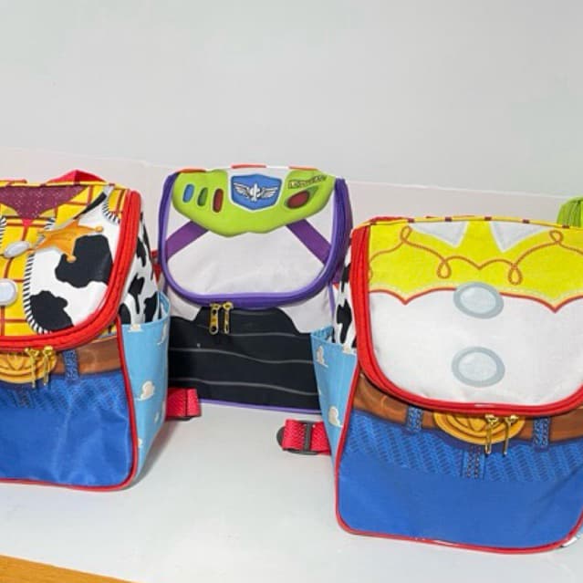 kit 20 mochilas 24,5x17 infantil personalizada Toy Story festa infantil
