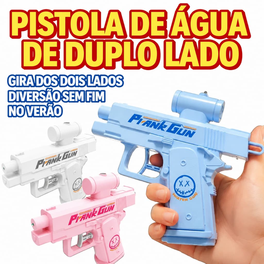 Brinquedo de Água Dupla Ação para Pegadinhas – Diversão de Verão para Piscina e Praia
