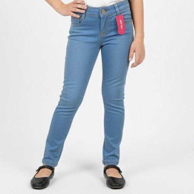 Calça Jeans Clara Sarja Infantil Juvenil Menina