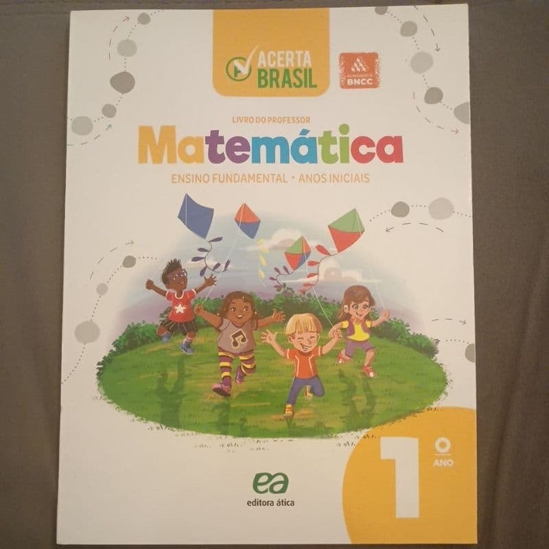 Livro Acerta Brasil Matemática – 1º Ano (Manual do Professor) – Editora Ática