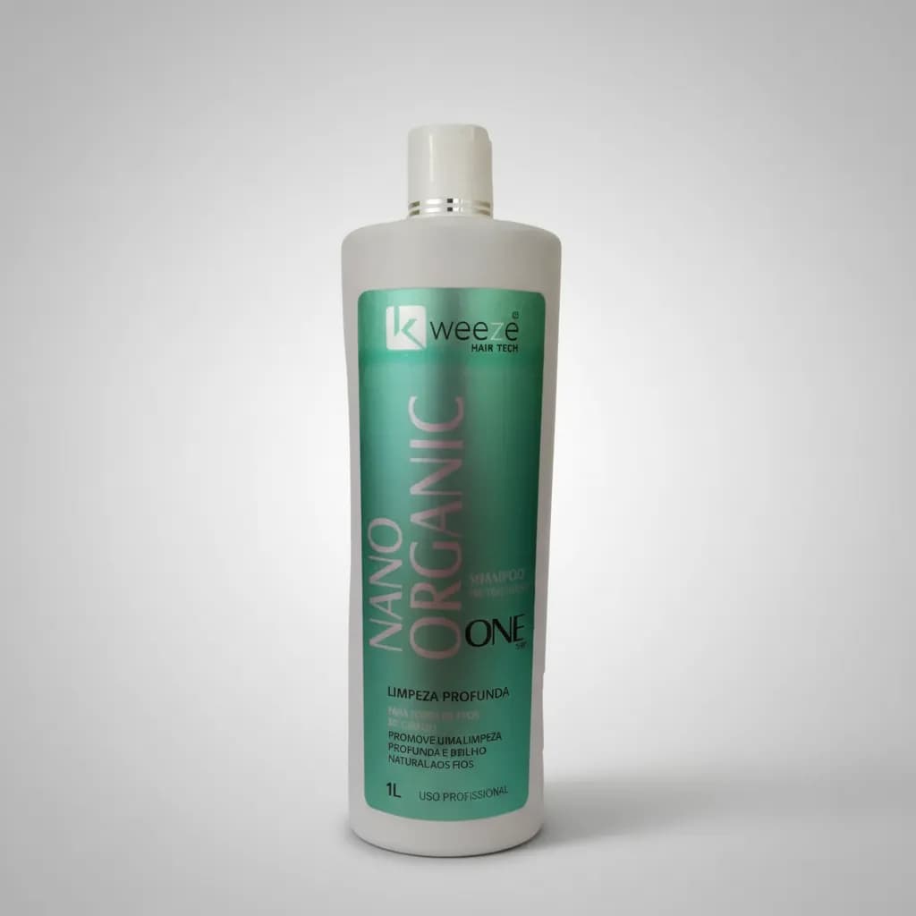 Shampoo Nano Organic com Ácido Hialurônico 1L - passo 1