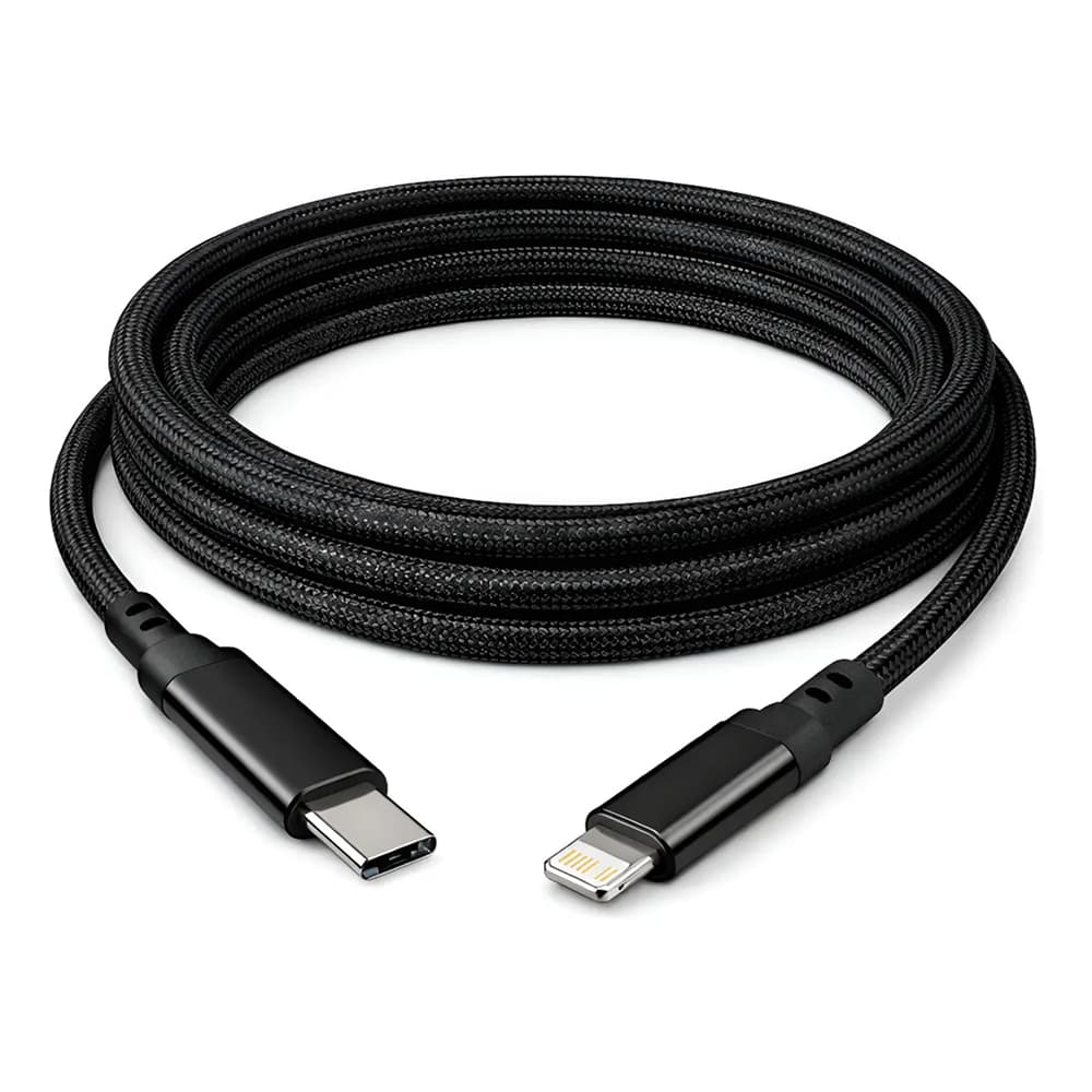 Cabo USB-C Para Lightning 20W PD Carregador Turbo 2 Metros