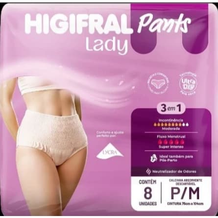 Higifral Pants Lady M 8 unidades - Higifral