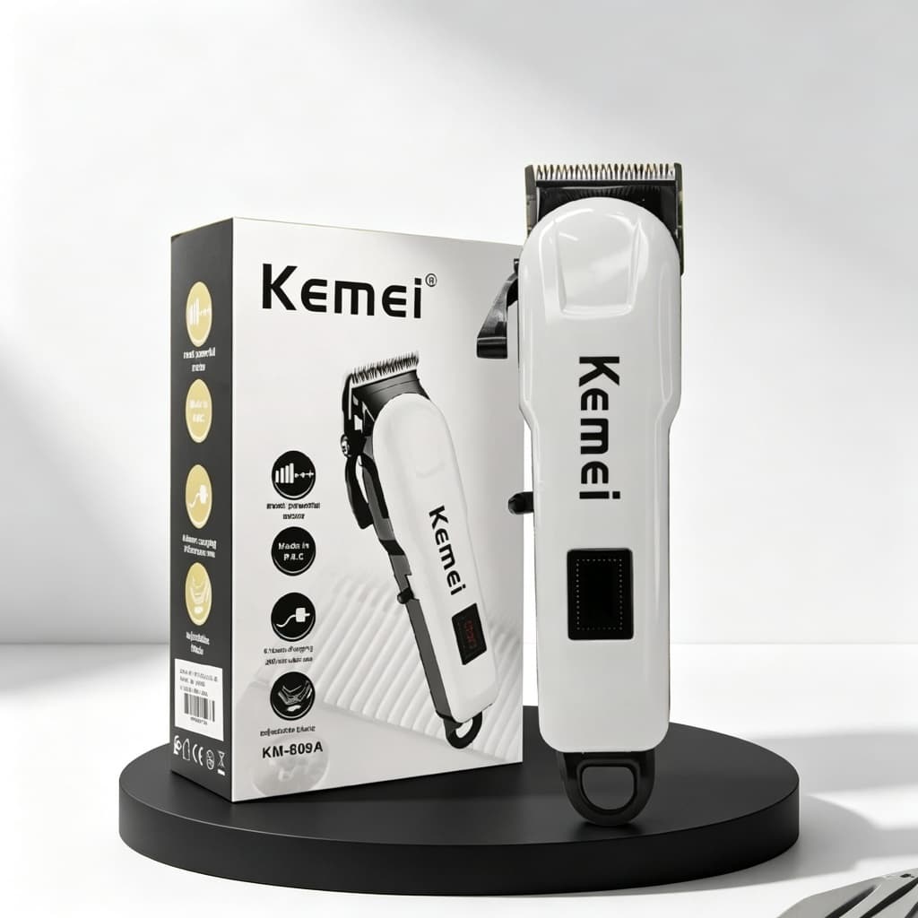 Máquina De Corte De Cabelo Kemei Km 809A