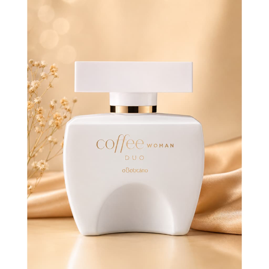 Colônia Feminina Coffee Duo Branca – 100 ml