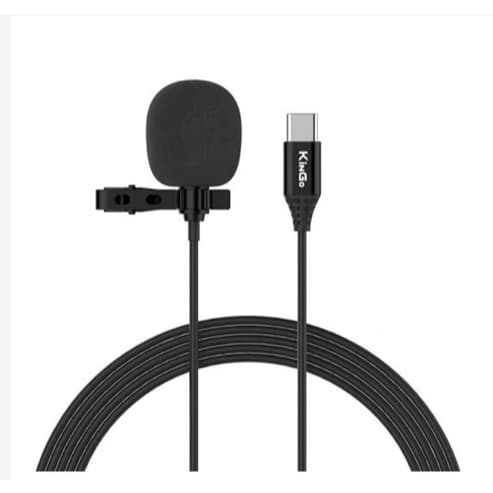 Microfone de Lapela Profissional P/ Celular/PC 🎙️ Gravação Áudio Vídeo Live YouTube
