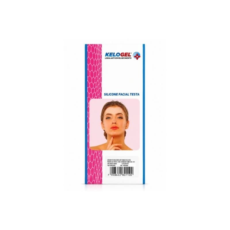 Silicone Facial para Testa – Reutilizável Anti-Sinais Kelogel