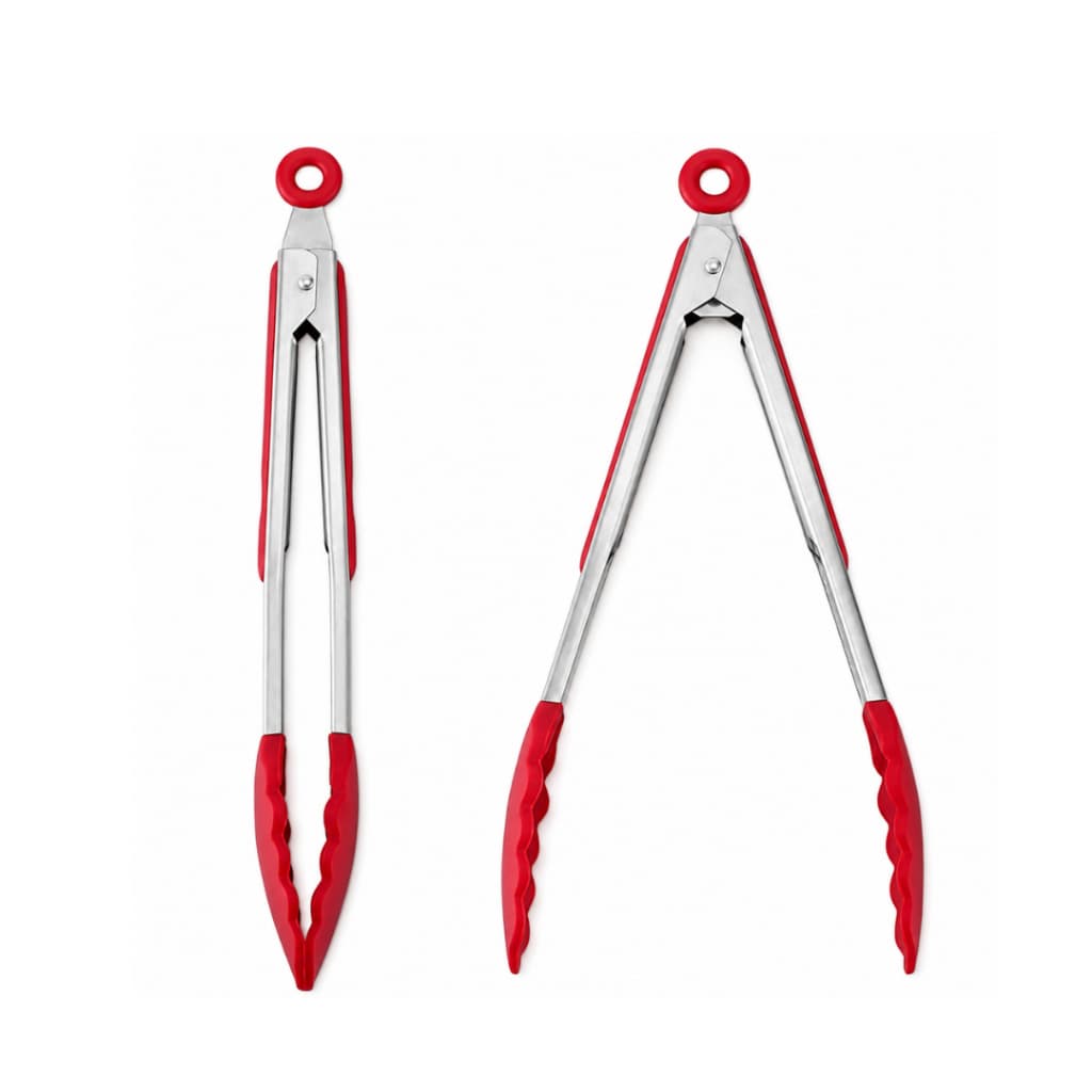 Kit 2 pegadores de silicone e inox para cozinha