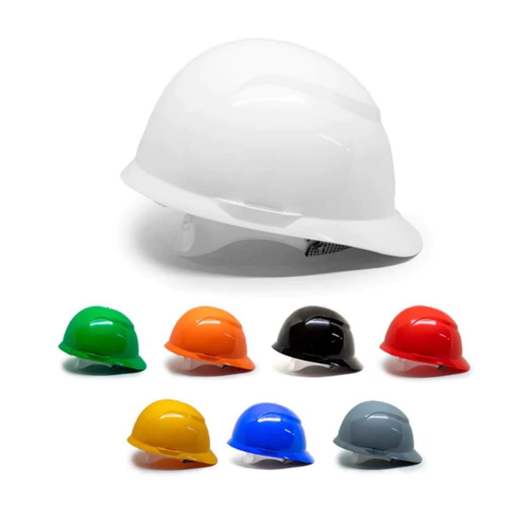 Capacete De Segurança com Carneira para Proteção Trabalho EPI Avant Eletricista Obra Camper