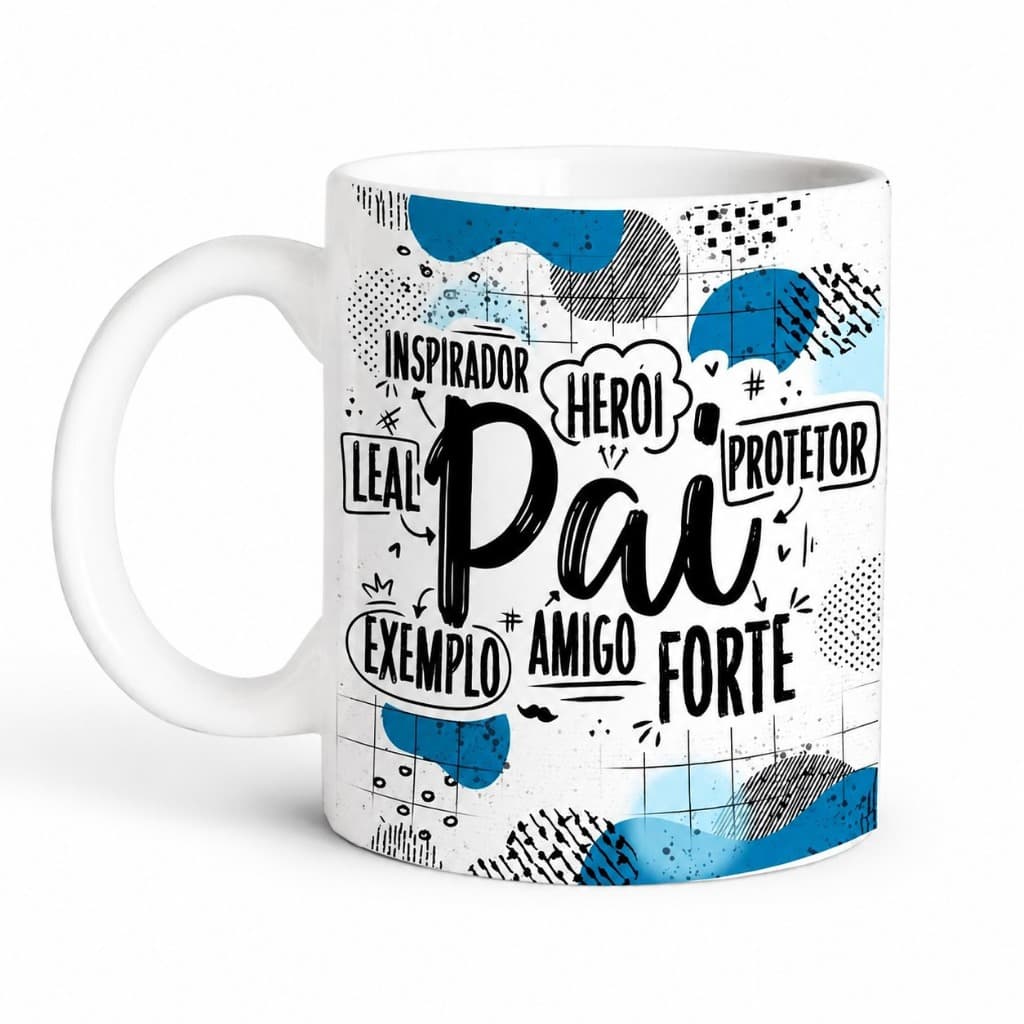 Caneca Dia dos Pais Personalizada Podemos colocar sua foto