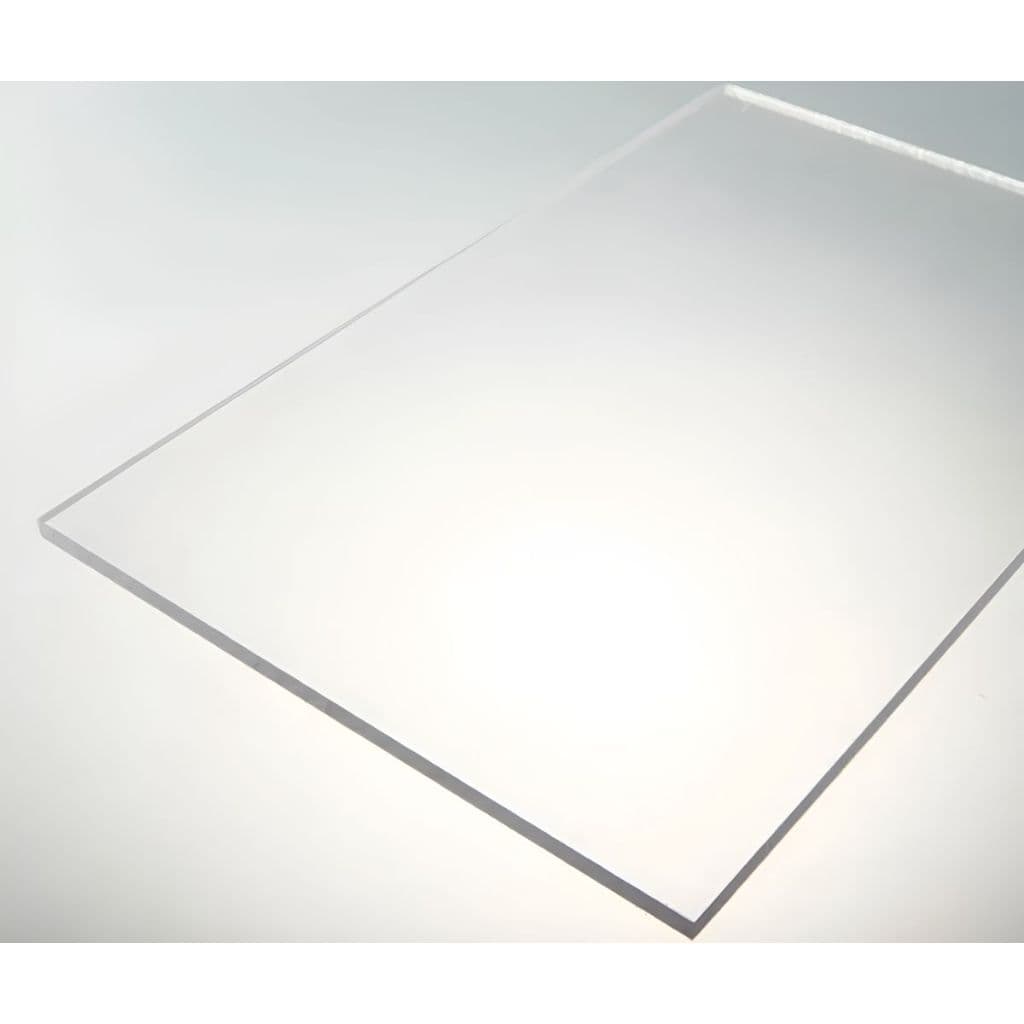 Chapa Policarbonato Compacto Cristal 1mt X 50cm X 3mm