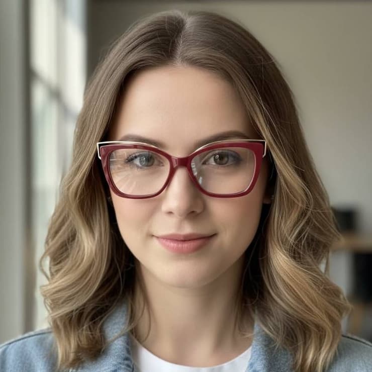 Armação Óculos para Grau Feminino Leve Confortável Casual - Vários Modelos