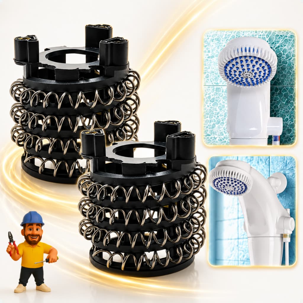 Kit Com 2 Resistência Chuveiro Compatível Ducha Eletrônica 5400w 127v - Pratimix
