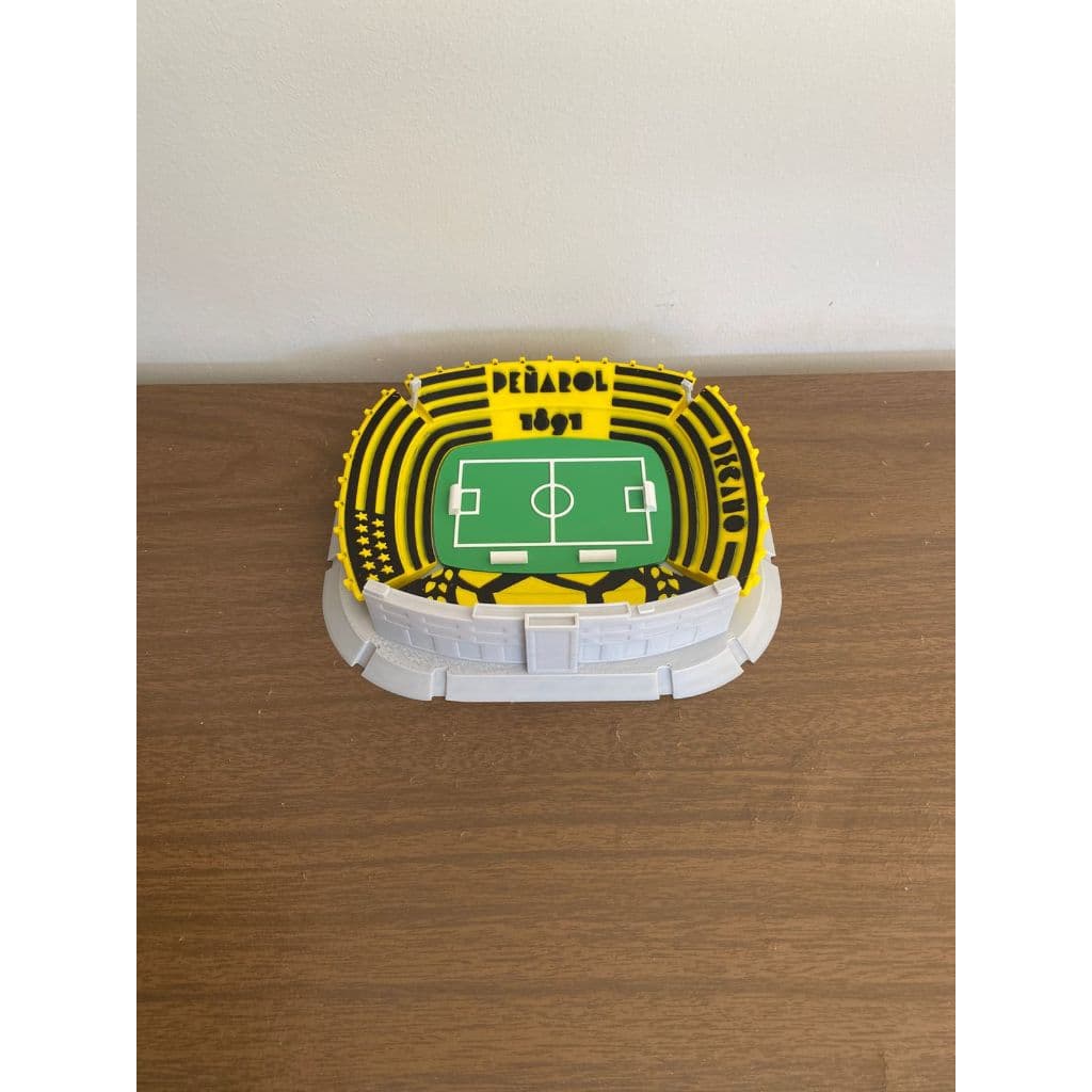 Maquete Estádio Campeón del Siglo 24cm | Miniatura Estádio de Futebol | Decorativa e Colecionável