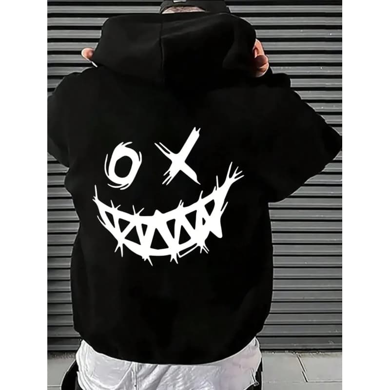Blusa De Frio Moletom Unissex Estilo Streetwear Capuz Casaco