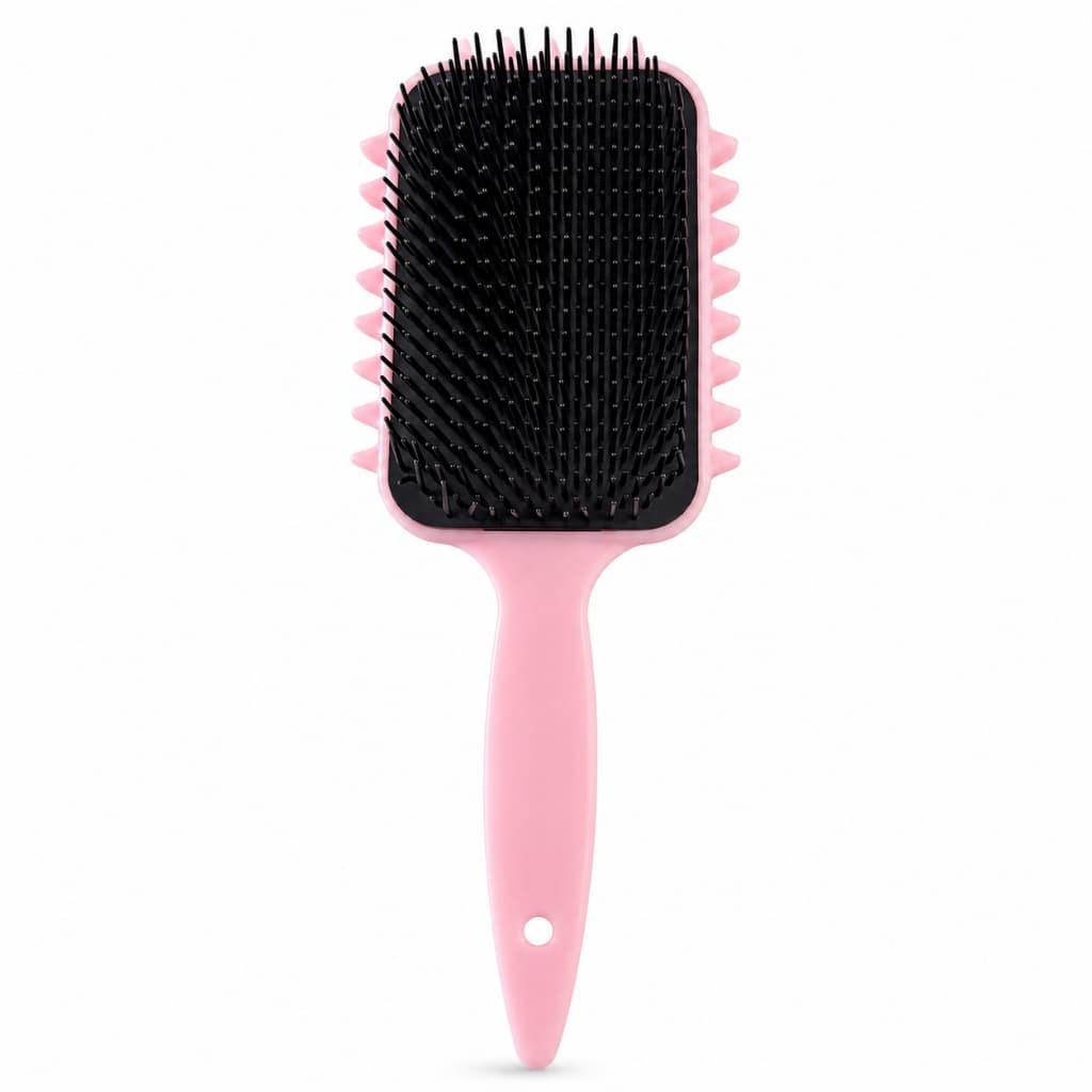 Escova Finalizadora Cachos Fitagem Auxilia Separação Definição Mechas Creme Pentear