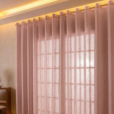 CORTINA ROSÉ LUXO 4.00 X 2.70