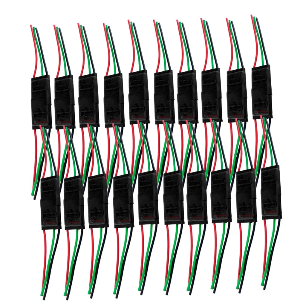 Kit Chicote Conector Plug 3 Vias Fio 1,5mm Alto Falante