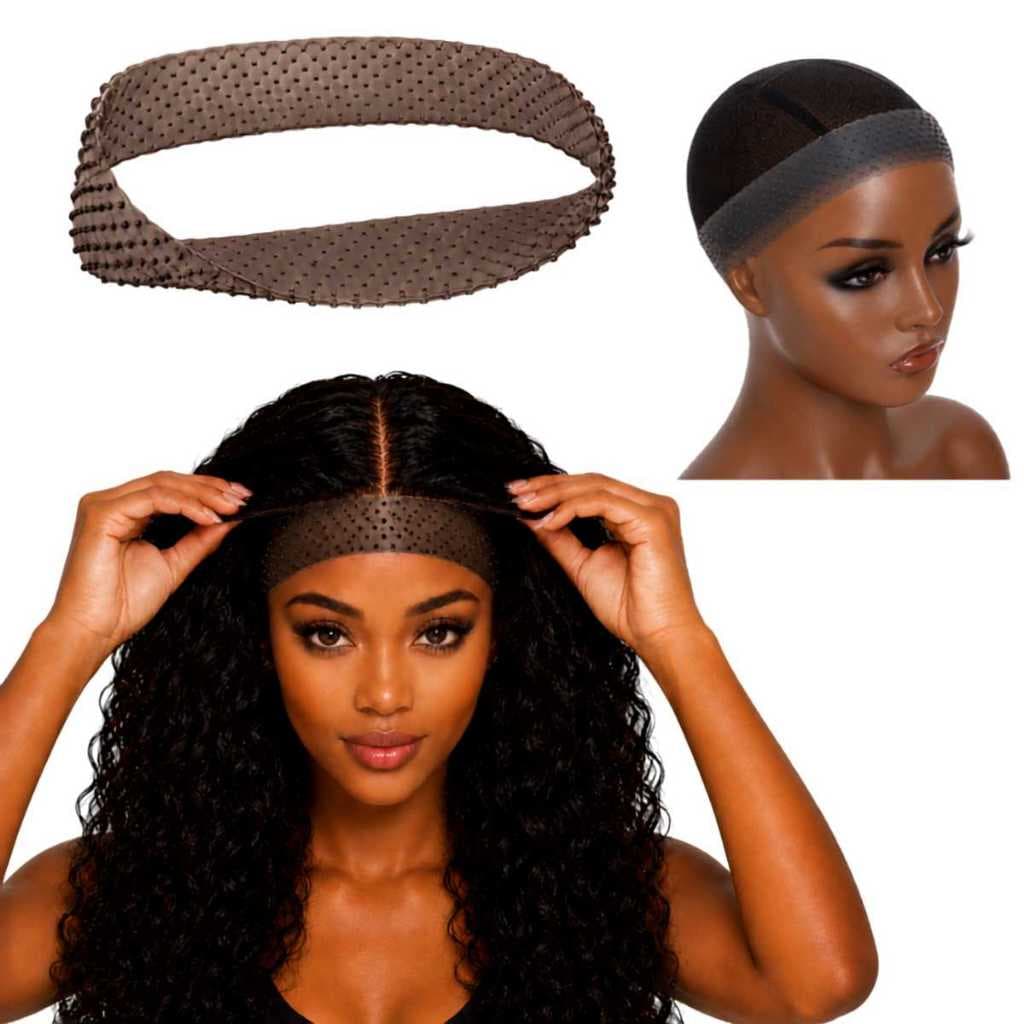 Faixa de Silicone Grip Hair para Fixar Perucas Laces e Wig