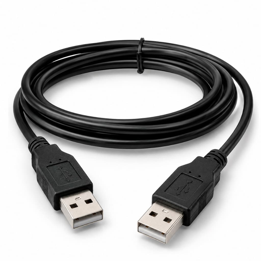 Cabo Extensor Usb 2.0 Macho Usb Macho 1.5m Preto Resistente Preto