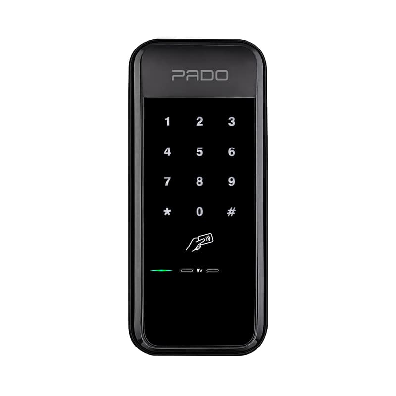 Fechadura Digital FDS-50 Com Alarme e Senha De Sobrepor Preto Pado