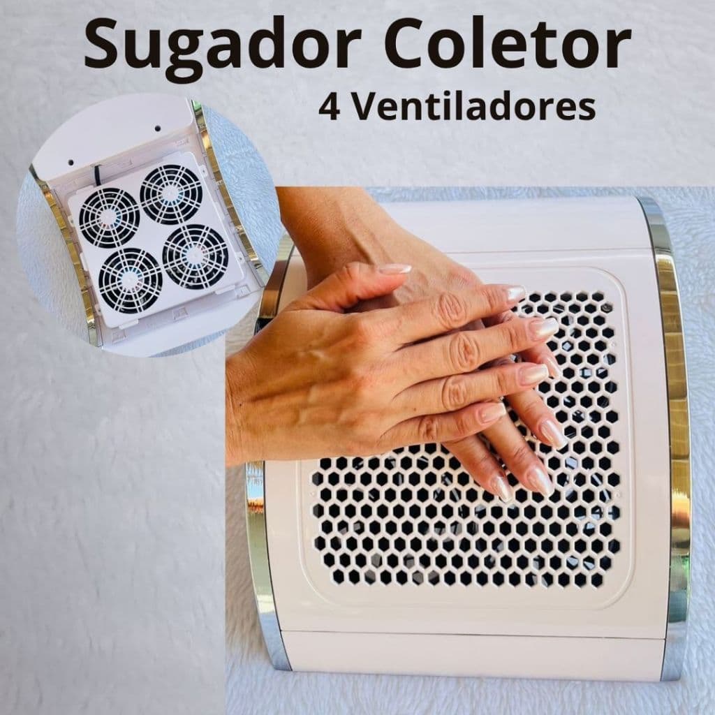 Aspirador Sugador Coletor com 4 Coller ( Ventilador) bivolt Menor preço Shoppe envio rápido