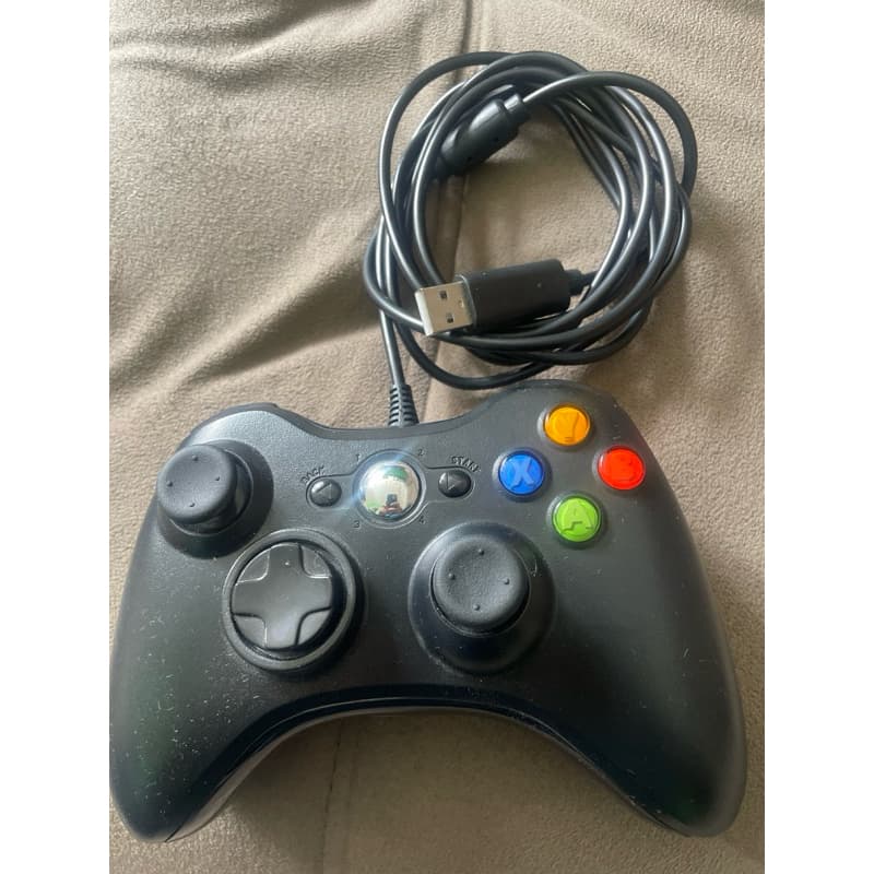 Controle Xbox 360 Com Fio Para Video Game e PC/ Fat E Pc Joystick Jogo Gamepad